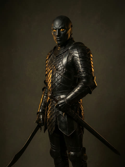 Kael, the Masked Warrior